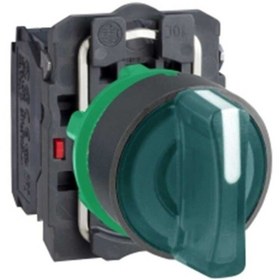 Resim Genel Markalar Schneider Xb5ak133b5xb5 Yeşil Eksiksiz Işıklı Mandal Buton Ø22 3 Konumlu Sabit 1na 1nk 24v 