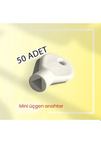 Resim Kapı Sabitleme Anahtarı 50 Adet 