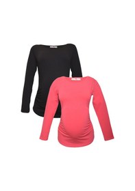 Resim Luvmabelly Myra2301_2305 Hamile Tshirt Seti 