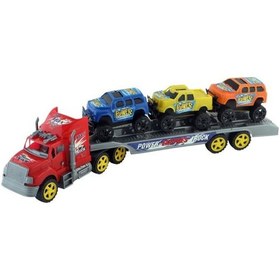 Resim Nizam Oyuncak Oyuncak Araba Taşıyan Tır 