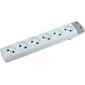 Resim De-pa Grup Priz 6 Lı Topraklı Klemensli Upsli Klemensli 