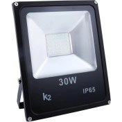 Resim Mena Rise 30W Slim Döküm Smd LED Projektör 6500K Beyaz Işık 