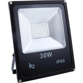 Resim Mena Rise 30W Slim Döküm Smd LED Projektör 6500K Beyaz Işık 