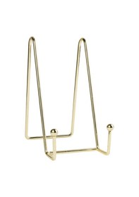 Resim Reedark "dayanıklı Metal Fotoğraf Standı - Altın Renkli, Ev & Ofis İçin Şık Depolama Rafı" 