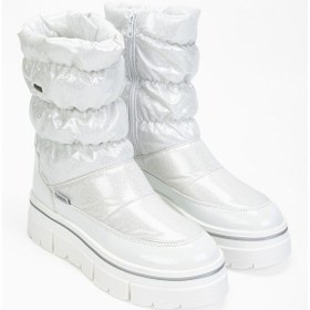 Resim Valmenti Abriana Kadın Beyaz Parıltı Deri & Tekstil Kar Botu 1020 1725-val Bn Bot Sk23/24 Beyaz 