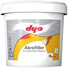 Resim Dyo Akrofiller Dış Cephe Macunu 4.5 KG Açık Sarı 