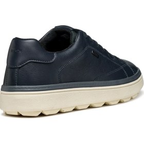 Resim Geox Erkek Lacivert U Spherıca Ecub-1.1 B Abx Bağcıklı Deri Sneaker U56LUC00046C4002 