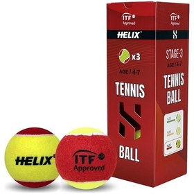 Resim Helix Tenis Topu 4-7 Yaş 3lü Ht-300 Ttf&ıtf Onaylı 