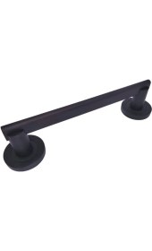 Resim Mat Siyah Çekme Kol, 20.5 Cm, Sürgülü Kapı Kolu 