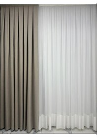 Resim Taş Petek Kadife Fon Perde Ekstrafor Büzgülü Ütü İstemez Fon Taş 