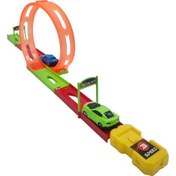 Resim Farbu Oyuncak 2 Arabalı Tek Fırlatıcılı 70 CM Drag Yarış Pisti 