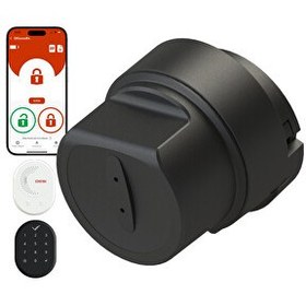 Resim Desi Utopic RXe Yapay Zeka Destekli Akıllı Kilit iOS Android Uyumlu - WiFi Akıllı Köprü & Tuş Takımı 