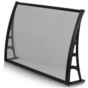 Resim Kapı Pencere Üstü Pratik Sundurma 70x120 - Şeffaf 