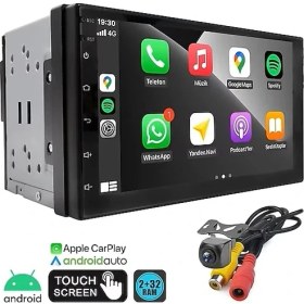 Resim Rose DC-8200BT Double Teyp 2gb Ram 32GB Hafıza 7"ekran 