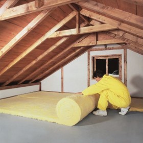 Resim İzocam Cam Yünü Çatı Şiltesi 9,60 m2 120x800 cm 