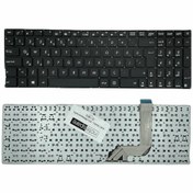Resim Notespare Asus ile Uyumlu VivoBook X542UR-GQ277T, X542UR-GQ434, X542UR-GQ436T Notebook Klavye Siyah TR 