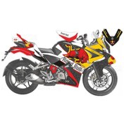 Resim Bajaj Pulsar Rs 200 Road Bull Sticker Set 