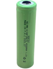 Resim Sertec - 1.2v 4500 Mah - 4/3af - Ni-mh Şarjlı Pil - Başsız / Flat Head 