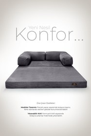 Resim HAPPYNIGHT Sofya | Oyun Koltuğu | Sünger Koltuk | Sinema Koltuğu | 90x180| Gerçek Sünger 