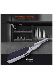 Resim MegaVitrin Hands Lift Ayarlı Frenli Kalkar Kapak Makası Piston Soft | Küçük Kapak İçin Yavaş Kapanan Vidalı Set 