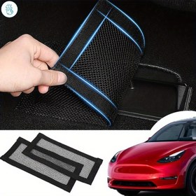 Resim For Tesla Model Y Juniper Model 3 Highland 2025 için Arka Koltuk Havalandırma Kapakları Yükseltilmiş Ağ ve Ayarlanabilir Toz Geçirmez Ağı Araba İç Mekan Modifikasyon Aksesuarları 