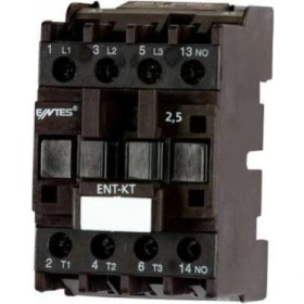 Resim Entes ENT-KT-2,5-C10 Kompanzasyon Kontaktörü 400V 2,5 Kvar, M2150 