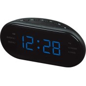 Resim 3C Store Moda Modern Am/fm LED Saatli Radyo Elektronik Masaüstü Çalar Saat Dijital Masa Saatleri Erteleme Işlevi-25 (Yurt Dışından) 
