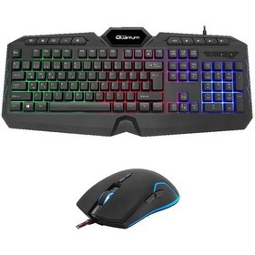 Resim Technopc Quantum Gaming Qg-q6548qu Renkli Arkadan Aydınlatmalı+8000dpi Mouse 