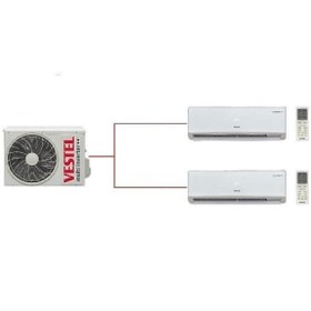 Resim VESTEL Flora Doğa Multı Inverter Plus Ac 12 18 Klima 