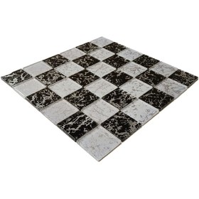 Resim MozaiKristaL Mutfak Tezgah Arası Ve Tüm Yüzeyler Için 48x48x6 Mm, Kristal Mozaik. (1 KOLİ = 1 M2 FİYATIDIR) 