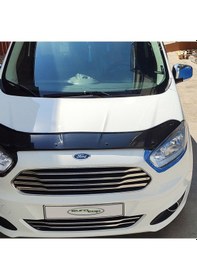 Resim Eurocap Ford Courier Ön Kaput Koruyucu Rüzgarlık 3Mm Abs 2014-› 