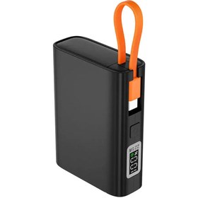 Resim Kensa Taşınabilir Powerbank 22.5W Hızlı Şarj, 10.000mAh, Dijital Ekranlı, Type-C & USB Çıkışlı powerbank 