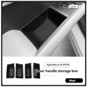 Resim Honeybeeshop Byd Atto3 Kapı Kenarı Depolama Kutusu Seti 4 Adet Siyah 2025 2026 