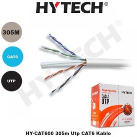 Resim Hytech HY-CAT600 305mt Utp Cat 6 Kablo 