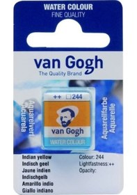 Resim Talens Van Gogh 1/2 Tablet Sulu Boya 244 Indian Yellow 