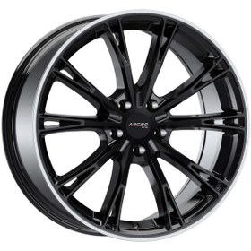 Resim ARCEO-ASW01-42 8.5x20"-5x112 ET30 73.1 Black Lip Diamond Jant (4 Adet) 