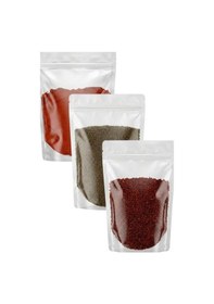 Resim İpek Değirmen Toz Karabiber Acı Toz Biber Süs Biber Süper Acı Baharat Set 3 x 100 G 
