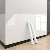 Resim 1/2 Rulo Şeffaf Mutfak Arka Duvar Koruyucu Film, Kendinden Yapışkanlı İnce PVC Film, Dolaplar ve Ev Dekorasyonu İçin Uygun, Yapıştırıcısız Berrak Duvar Stickerı 
