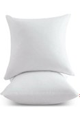 Resim STOREMAX 2 Adet Kırlent Iç Yastık Ekstra Dolgun 350GR Koltuk Yastığı Balkon Bahçe Aksesuar Yastığı 45x45 118 