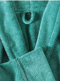 Resim Cotton Box Exclusive Single Bornoz Seti Yeşil M/L Yeşil 