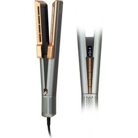 Resim Serenity Haven Hava Üflemeli Dijital Isı Göstergeli Iyon Etkili Saç Düzleştirici, Gri 