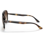 Resim Ray-Ban Hakkı Optik Rb 4376 710/13 57-13 Ekartman Kemik Damla Güneş Gözlüğü 