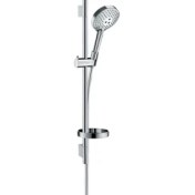 Resim Hansgrohe Duş Seti Raindance Select S120 3 Jet, Powderrain, 65 cm Duş Barı, Krom 27654000 