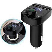 Resim Noyiska Universal Otomobillere Uyumlu Araç Fm Transmitter Bluetooth Cihazı Araba Mp3 Çalar Oto Çakmaklık Şarj Aleti Müzik Kiti 