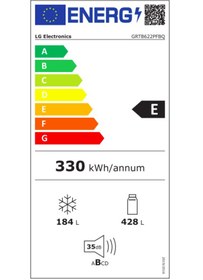 Resim LG GRTB622PFBQ 612 L Çift Kapılı No Forst Buzdolabı 