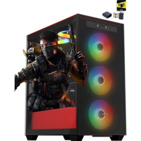 Resim Ramtech Gaming X40 R5 5500 32GB Ram 960GB SSD 8gb RX580 Oyuncu Masaüstü Bilgisayar 