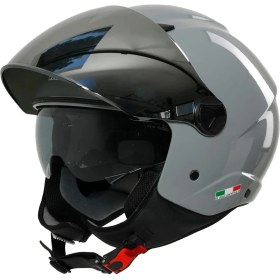Resim SWAY 765 Nardo Grey Güneş Vizörlü Kask 