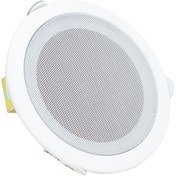 Resim Ethab Ticaret 18 CM 6 WATT BEYAZ TRAFOLU METAL KASA ALÇIPAN HOPARLÖR (DELİK ÇAPI 15 CM) (4457) 