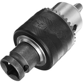 Resim 1,510 mm 1/16 Inç - 3/8 Inç Kapasiteli Anahtar Matkap Mandren Anahtarı Dönüştürücü 1/2 Inç Soket Dişi Adaptör 