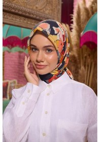 Resim İpekhan Marrakech Koleksiyon Soft Eşarp 1209 - 08 Gri/sarı Gri-sarı-08 